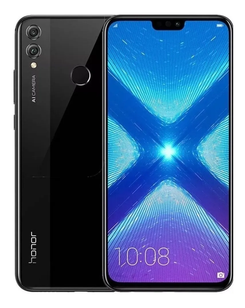 Celular Smartphone Huawei Honor 8x 64gb Dual Sim 4gb Ram - Celulares - preta - Central - unidade            Cod. CL HONOR 8X